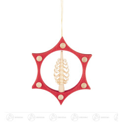 Behang Spanbaum im Ornament...