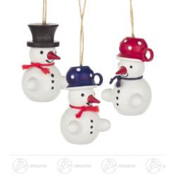 Behang Schneemanntrio 3cm