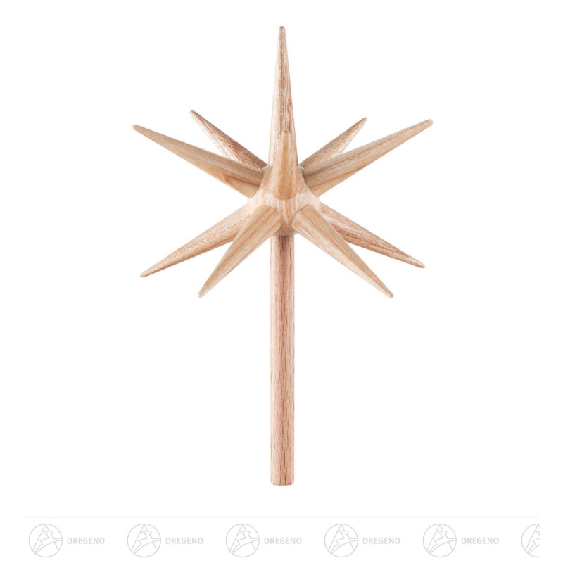 Stielstern natur zu 201/105N, 201/106N 8x11cm