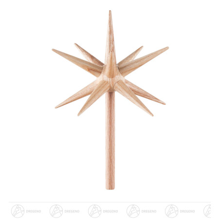 Stielstern natur zu 201/105N, 201/106N 8x11cm