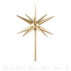 Stielstern bronziert zu...