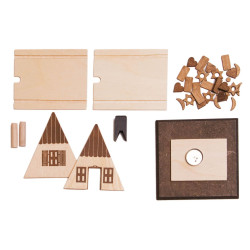 Bastelset Knusperhaus 12x10cm