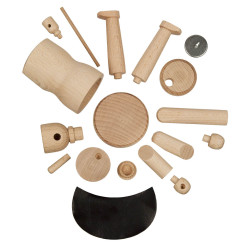 Bastelset Räuchermännchen Offiziant 20cm