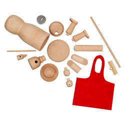 Bastelset Räuchermännchen Gärtner 20cm