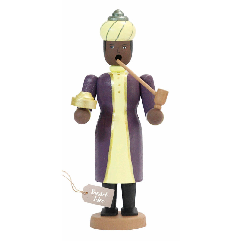 Bastelset Räuchermännchen Mohr (Kaspar) 20cm
