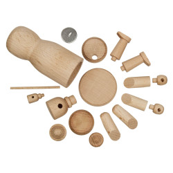 Bastelset Räuchermännchen Mohr (Kaspar) 20cm