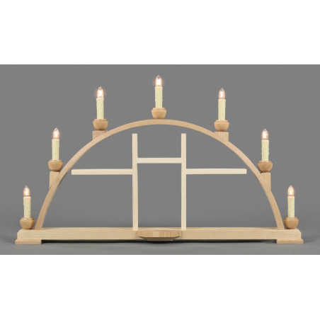 Schwibbogen unbestückt  B 63 cm leer  ohne Bestückung