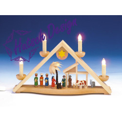 Schwibbogen mit Krippe...