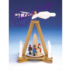 Pyramide mit Weihnachtsmann...