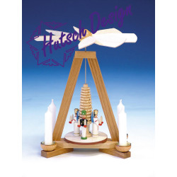 Pyramide mit Bergmann und...