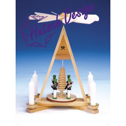 Bergmannspyramide  H 25 cm