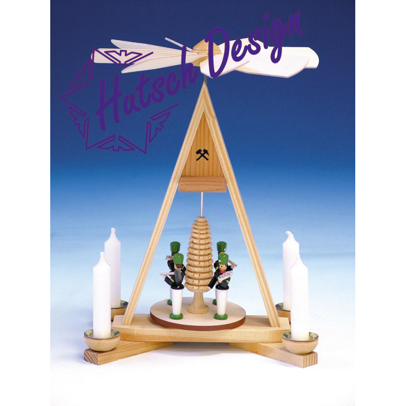 Bergmannspyramide  H 25 cm