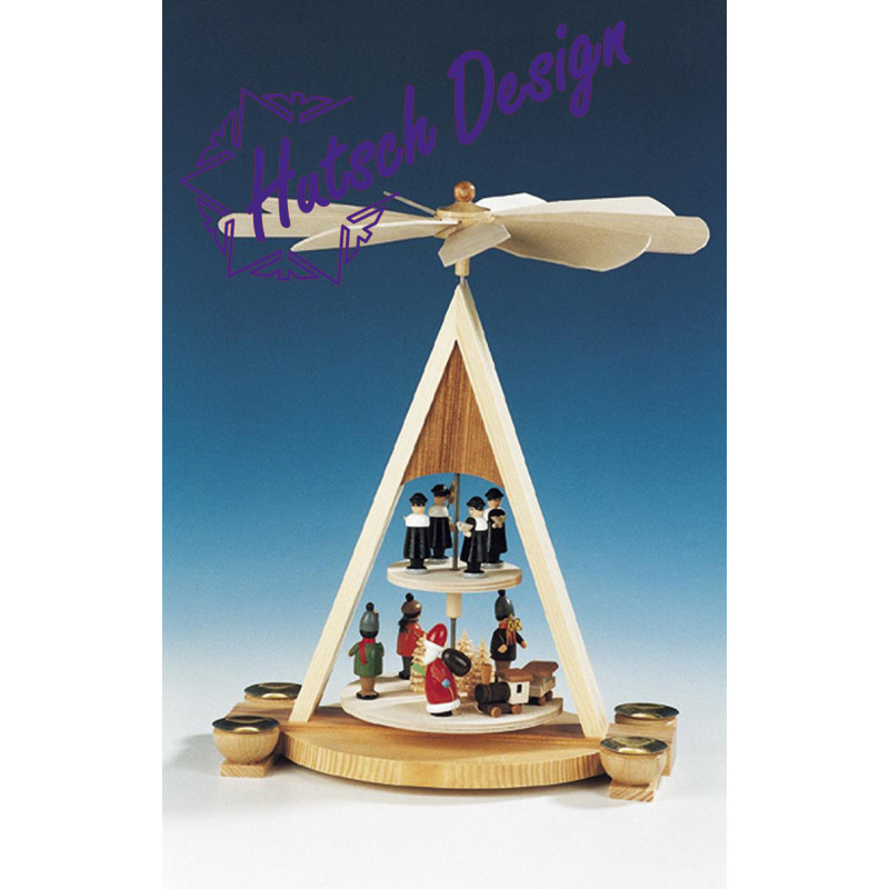 Pyramide Bescherung  Weihnachtsmann