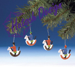 Reiterlein  4 Stück 5cm