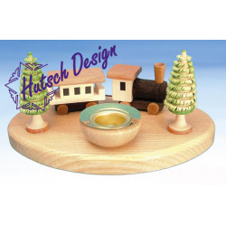 Teelicht mit Eisenbahn  mit...