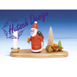 Weihnachtsmann mit Licht...