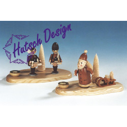 Weihnachtsmann mit Licht...