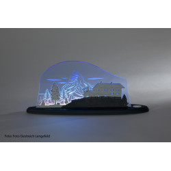 Motivleuchte Matterhorn 47,0 x 21,0 x 8,2 cm