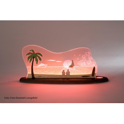 Motivleuchte Südsee 47,0 x 20,0 x 8,2 cm