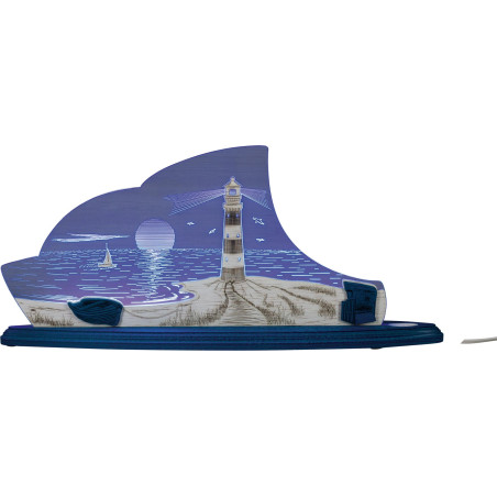Motivleuchte Maritim 47,0 x 21,0 x 8,2 cm