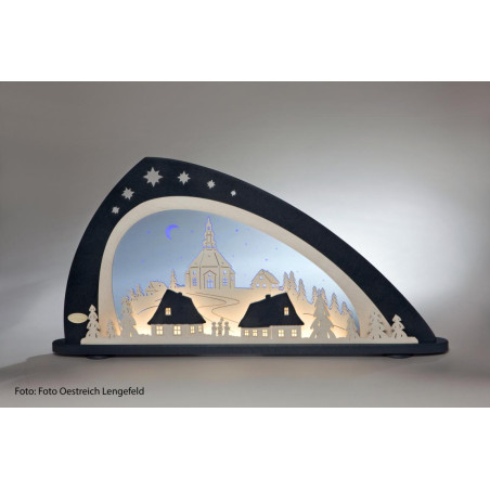 Schwibbogen LED Seiffen 66,0 x 33,8 x 6,0 cm