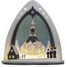 Lichterspitze LED Seiffener Kirche 52,0 x 53,5 x 9,0 cm