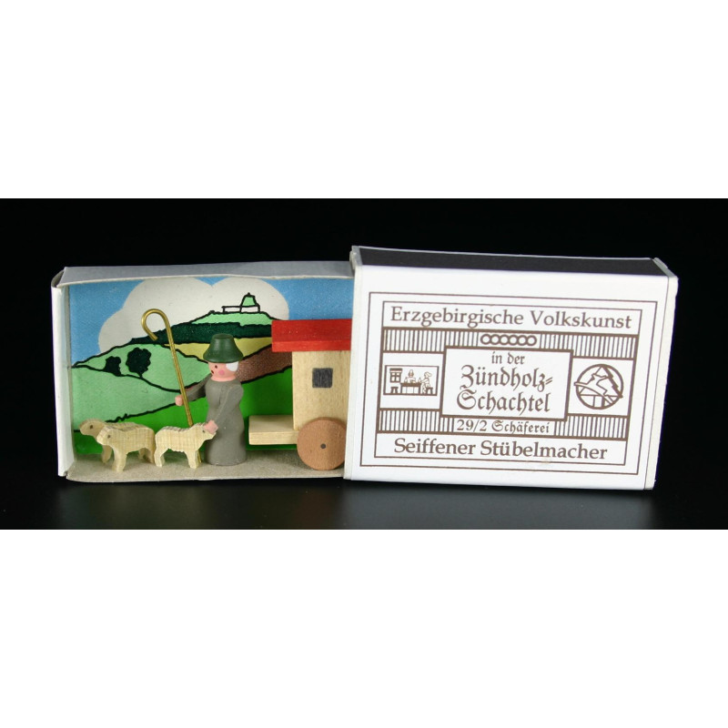 Zündholzschachteln Schäferei