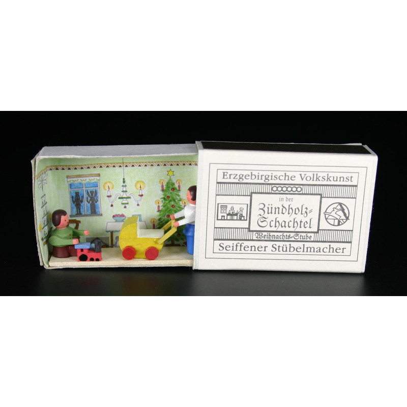 Zündholzschachteln Weihnachtsstube