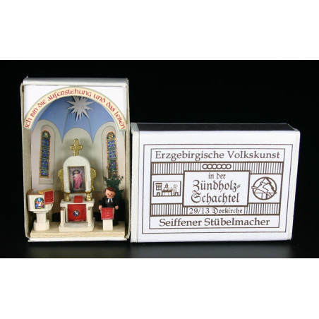 Zündholzschachteln Dorfkirche