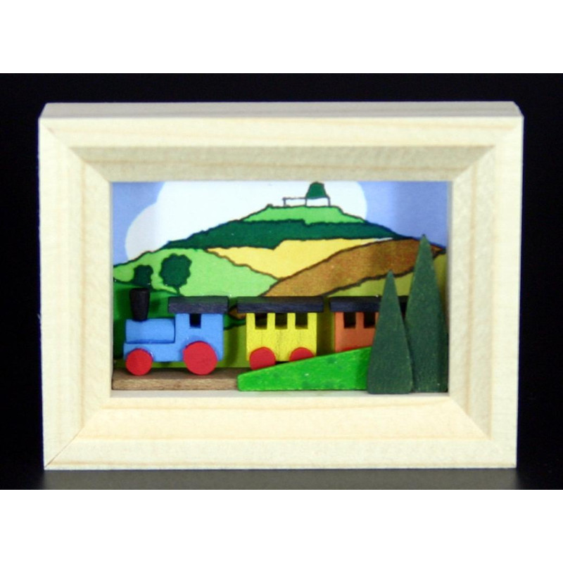 Eisenbahn 7cm x 5cm x 1cm