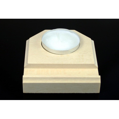 Halter für Rähmchen mit Teelicht 9cm x 5cm x 7cm