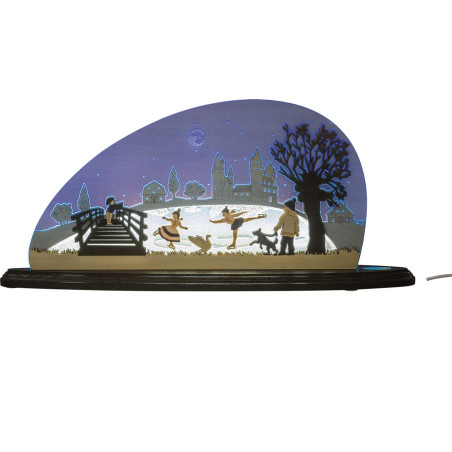 Motivleuchte Eiszauber 47,0 x 22,0 x 8,2 cm