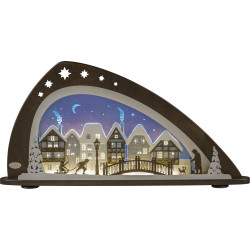 Schwibbogen LED Winter in...