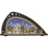 Schwibbogen LED Winter in der Altstadt 66,0 x 33,8 x 6,0 cm