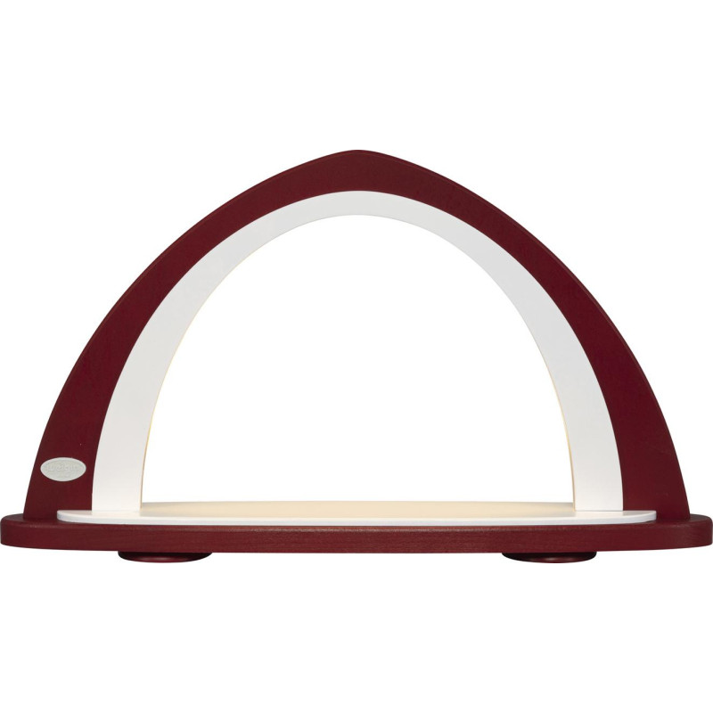 Leerbogen LED bordeaux/weiß  52,0 x 29,7 x 9,0 cm