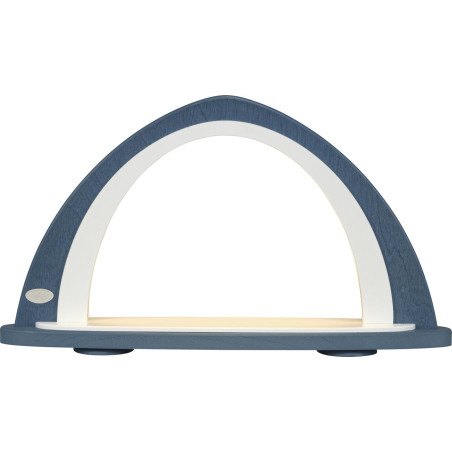 Leerbogen LED blau/weiß  52,0 x 29,7 x 9,0 cm