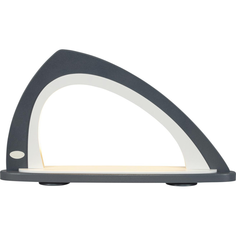 Leerbogen asymmetrisch grau/weiß  52,0 x 29,7 x 9,0 cm