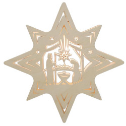 Fensterbild Stern Christi...