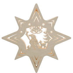 Fensterbild Stern...