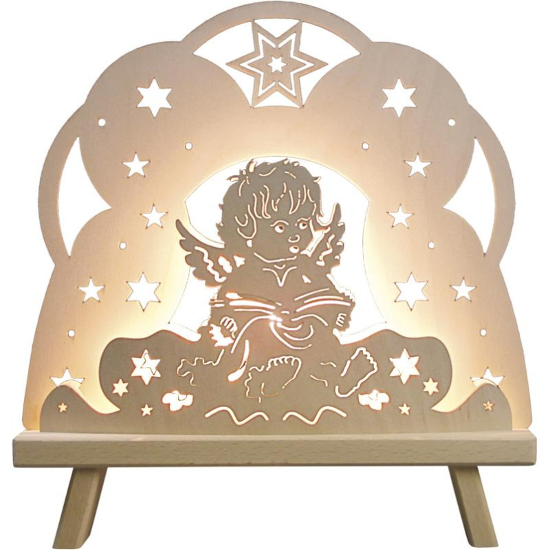 Standleuchte Engel 30,0 x 32,0 x 6,0 cm