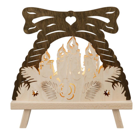 Standleuchte Kerze 30,0 x 32,0 x 6,0 cm