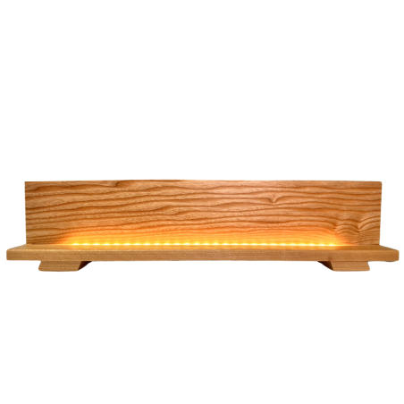 Dekosockel LED Esche natur 60x14x7cm
