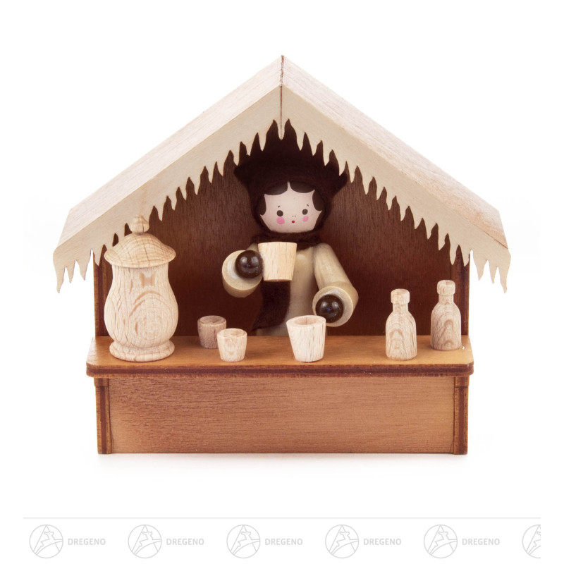 Weihnachtsmarktbude Glühwein