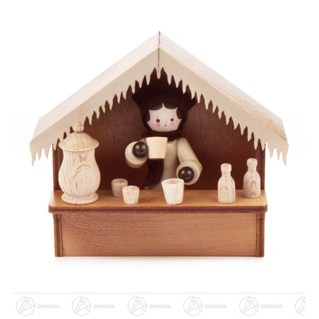 Weihnachtsmarktbude Glühwein