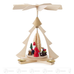 Pyramide mit Bescherung,...