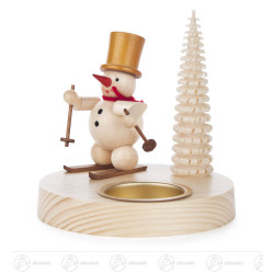Teelichthalter Schneemann...