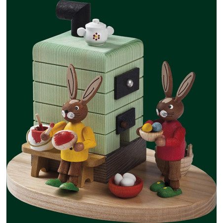 Hasen am Ofen  11 cm