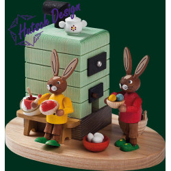 Hasen am Ofen  11 cm