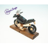 Raeuchermotorrad  Boxer GS schwarz-siber  27 x18x8cm