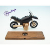 Raeuchermotorrad  Boxer GS schwarz-siber  27 x18x8cm